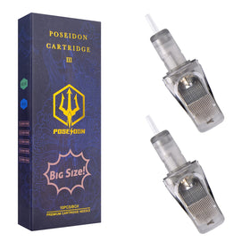UPTATSUPPLY Poseidon 0.35mm big-size cartridge needles for clean lines and bold shading.