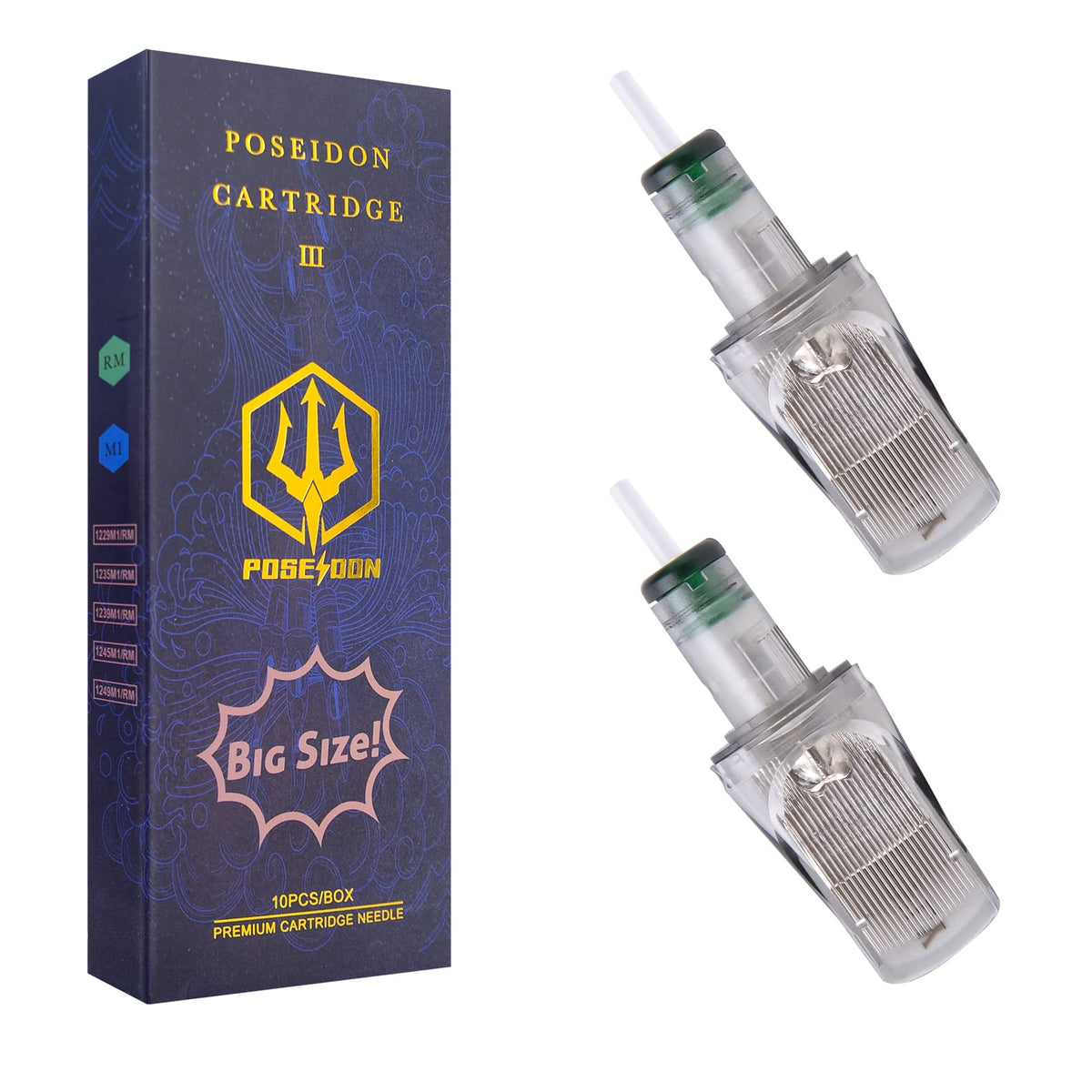 UPTATSUPPLY Poseidon 10pcs cartridge pack for versatile machines.