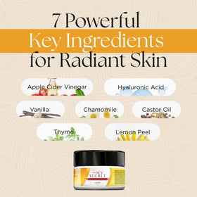 UpWellness ACV Secret moisturizer texture showcase reveals non-greasy finish.