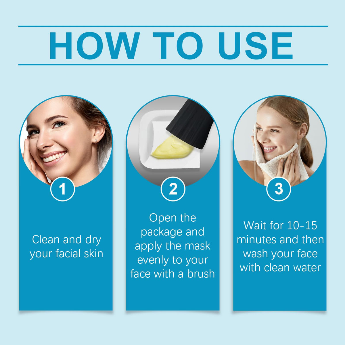 URABOS Zombie Face Mask no-wash formula supports fast, convenient routines