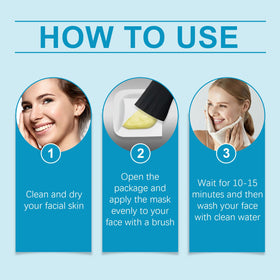 URABOS Zombie Face Mask no-wash formula supports fast, convenient routines