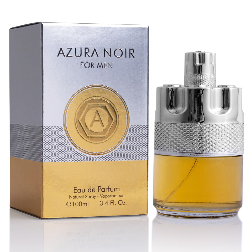 URBAN COLLECTION Azura Noir bottle front view for confident daily wear.