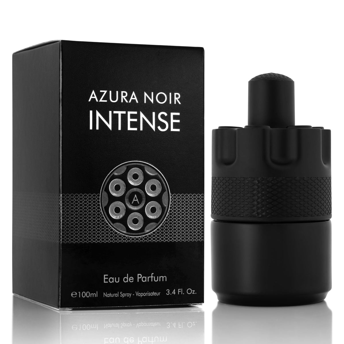 URBAN COLLECTION Azura Noir Intense bottle-front ideal for evening wear and bold impressions.