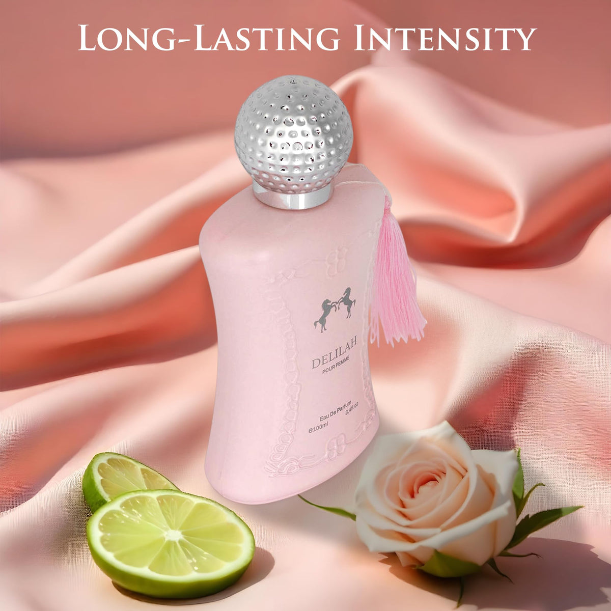Urban Collection Delilah heart notes featuring Turkish rose and peony