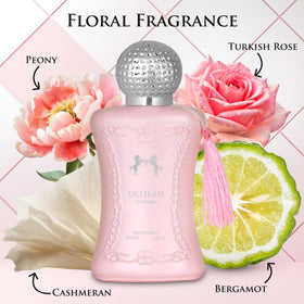 Urban Collection Delilah top notes image with lychee and bergamot