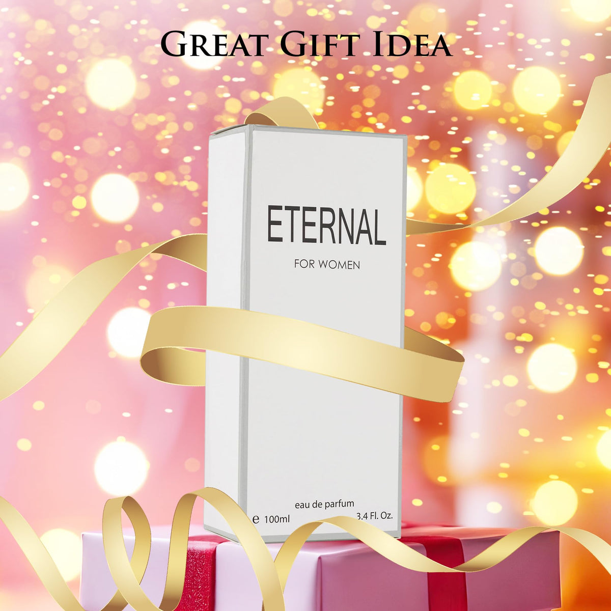 URBAN COLLECTION Eternal for Women close-up notes image hints floral warmth.