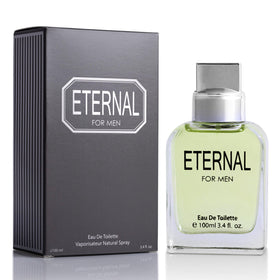 URBAN COLLECTION Eternal for Men bottle front view, ideal for daily wear.