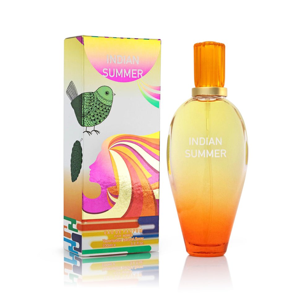 Urban Collection Indian Summer bottle with mango-nectarine-orange notes for daytime wear