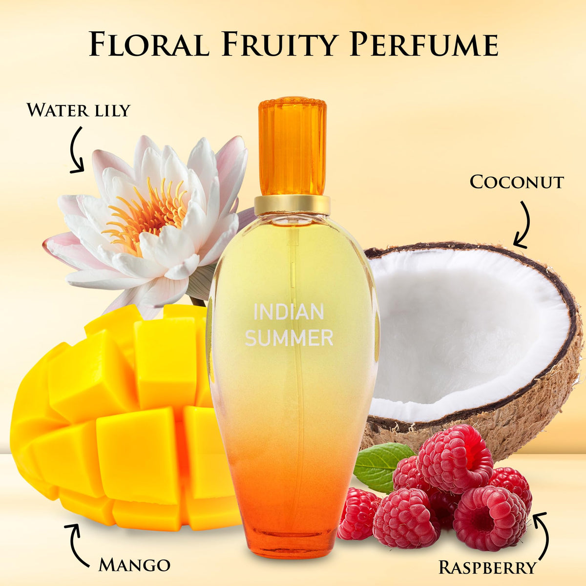 Urban Collection Indian Summer raspberry-water-lily heart notes for a floral-fruity scent