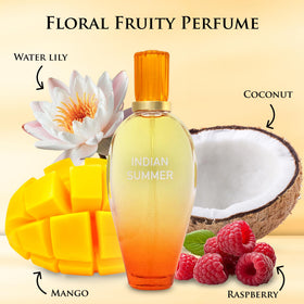 Urban Collection Indian Summer raspberry-water-lily heart notes for a floral-fruity scent