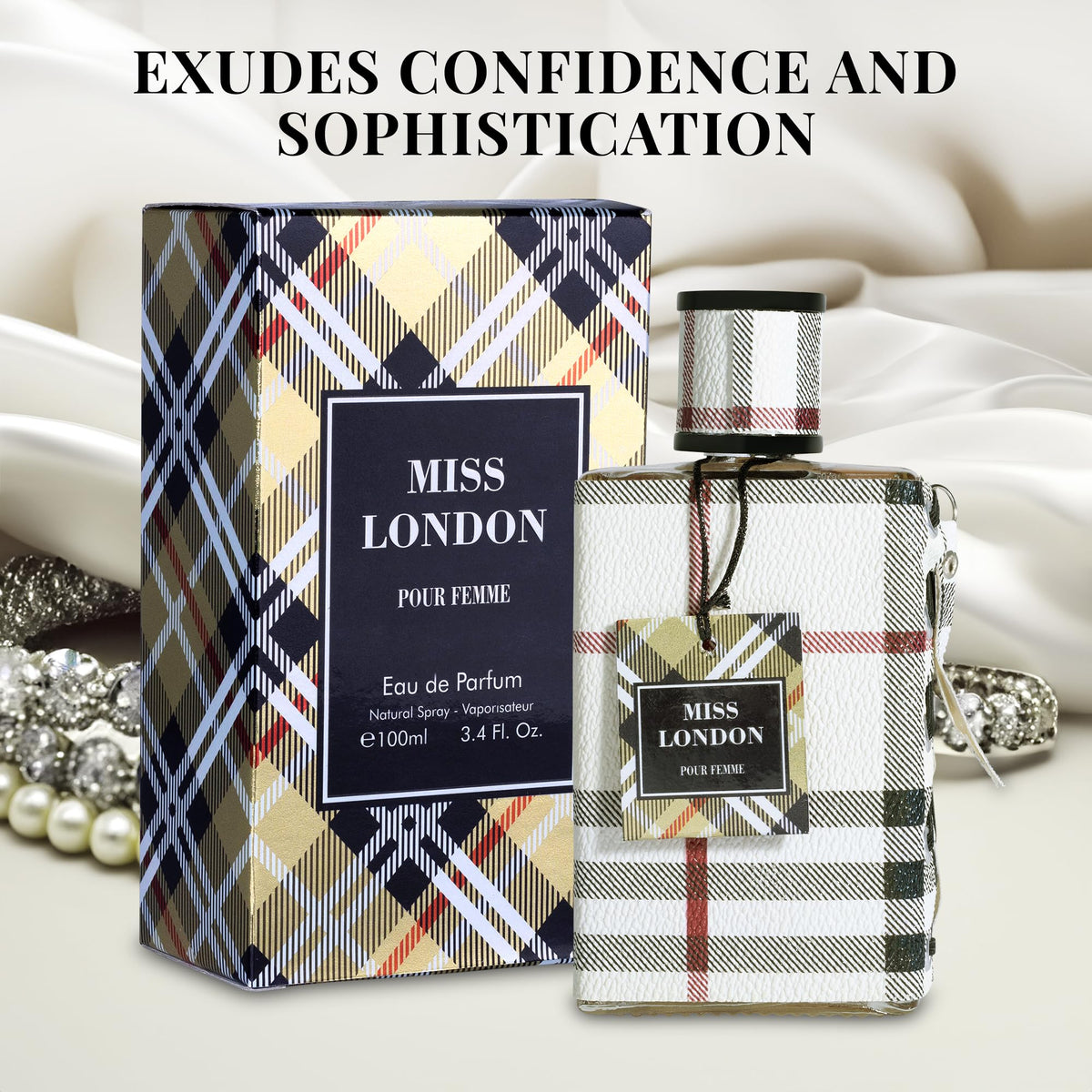 Urban Collection Miss London box packaging display ideal for gift-ready presentation.