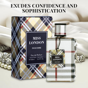 Urban Collection Miss London box packaging display ideal for gift-ready presentation.