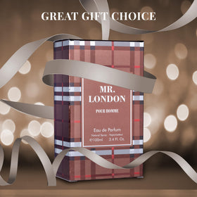 Mr London oak moss base creates timeless masculine signature.