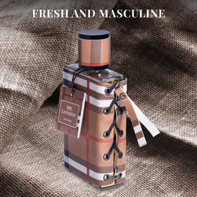 Mr London bergamot top notes enhance daytime freshness.