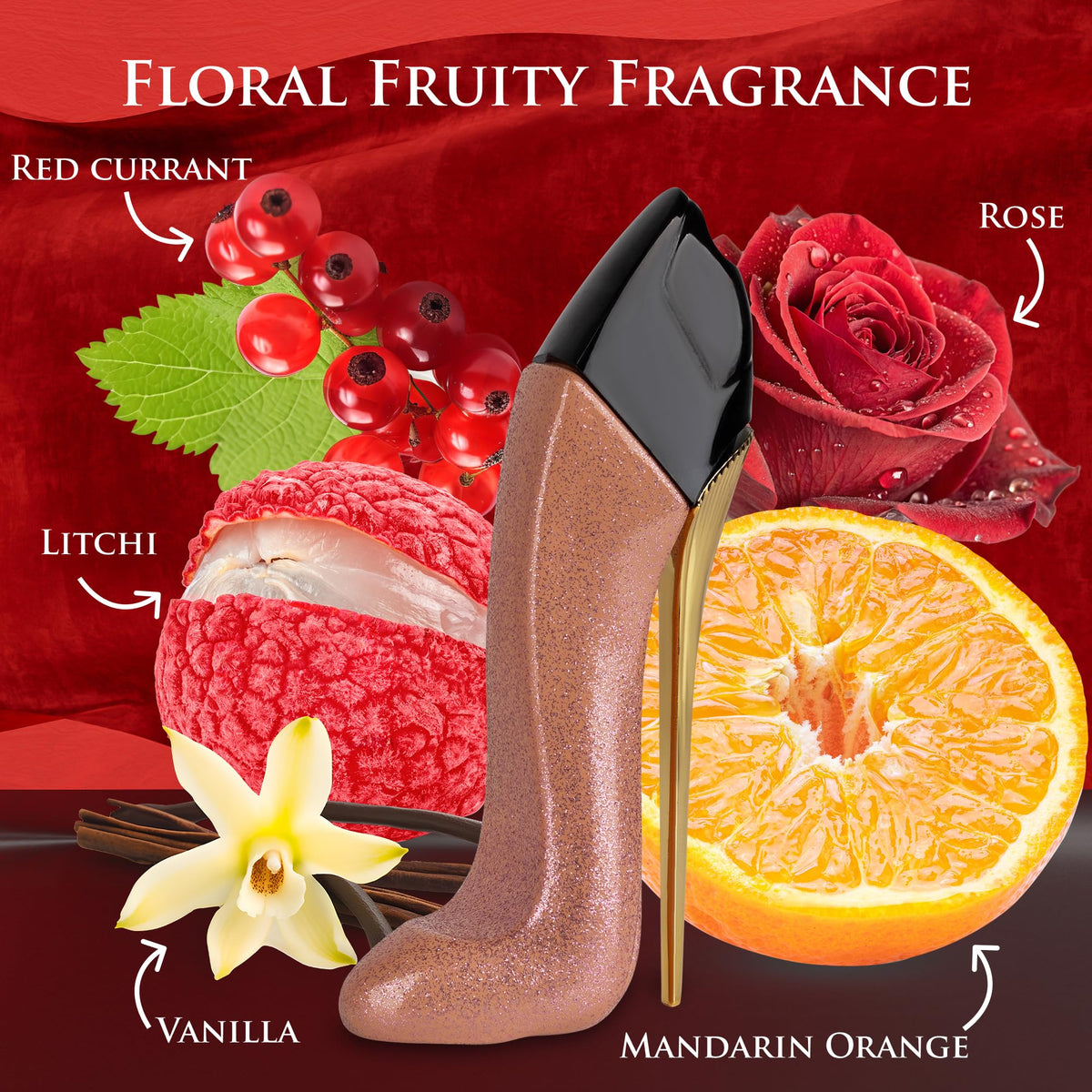 URBAN COLLECTION Nice Girl Glitter Edition opening notes highlight almond and citrus brightness for daily use