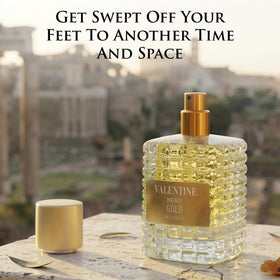 URBAN COLLECTION Valentine Nero Gold day-to-night wear concept showing versatile fragrance