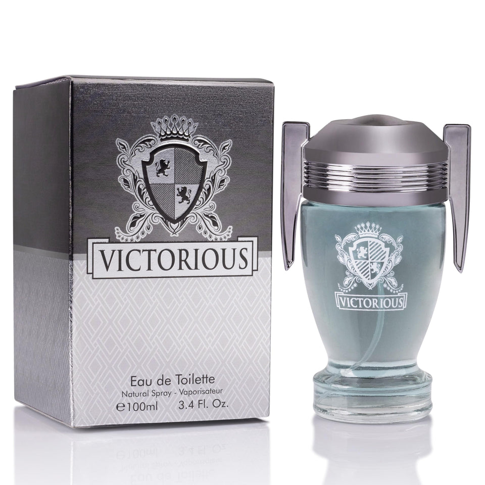 Urban Collection Victorious for Men bottle front for daily confidence and fresh style