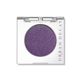 Urban Decay 24/7 Eyeshadow Single deep purple shimmer blue shift swatch for long-lasting color