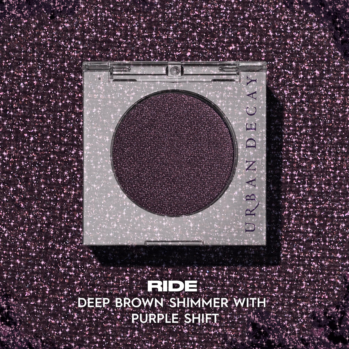 Urban Decay Ride eye look demonstrates smooth blending and rich color depth.