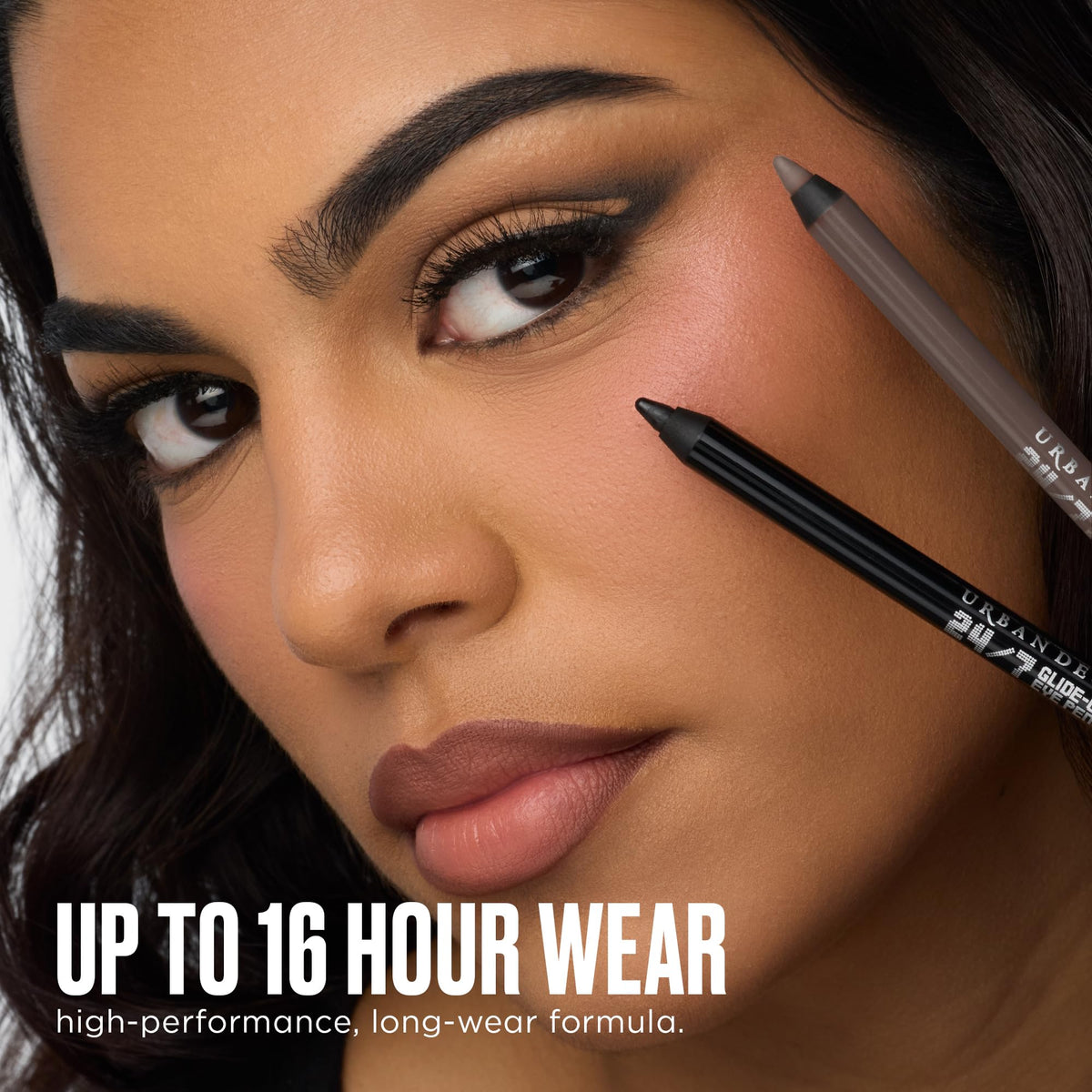 URBAN DECAY waterproof formula dries to a smudge-proof, transfer-resistant finish