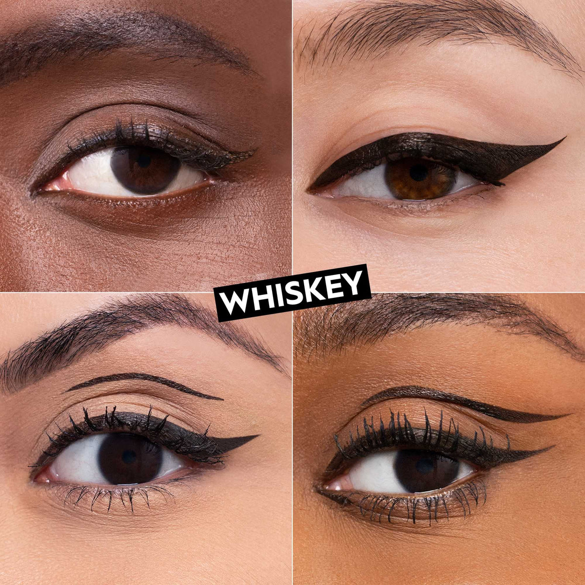 Urban Decay 24/7 Inks waterproof formula close-up highlighting smudge-proof wear.