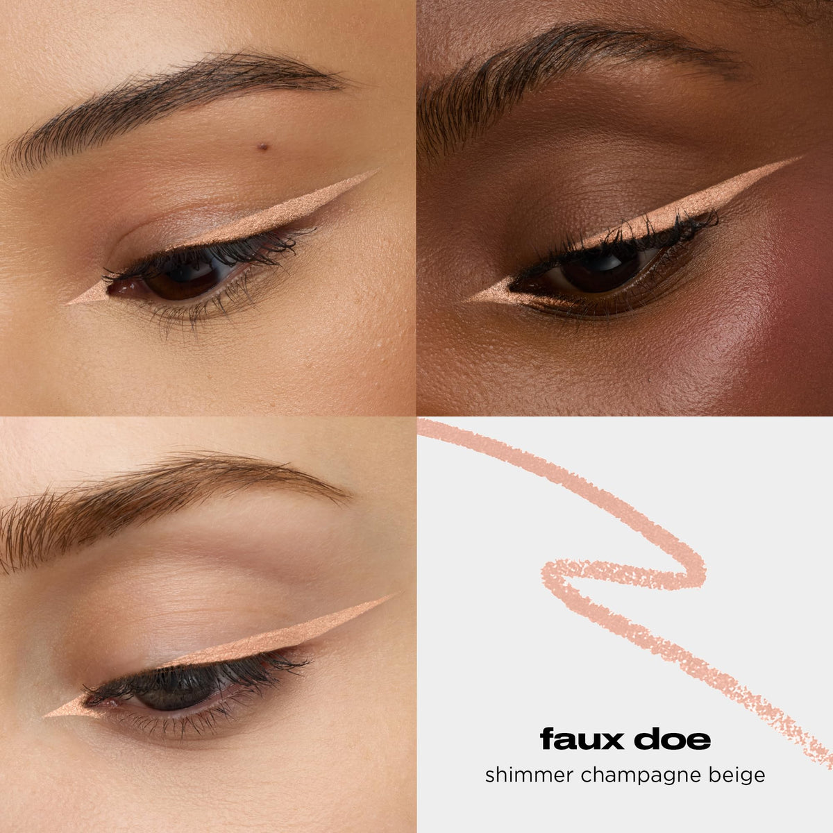 Urban Decay 24/7 Waterline Eyeliner nude shade enhances eye brightness