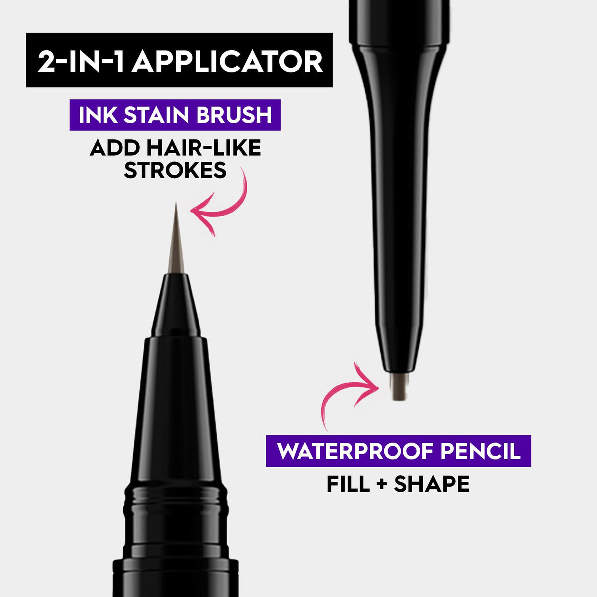 Urban Decay Brow Blade 9-shades collection for versatile color matching.