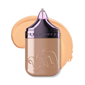Urban Decay Face Bond Foundation shade 10 bottle close-up showing natural matte finish