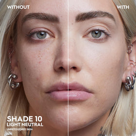 Urban Decay Face Bond Foundation swatch on skin for buildable coverage