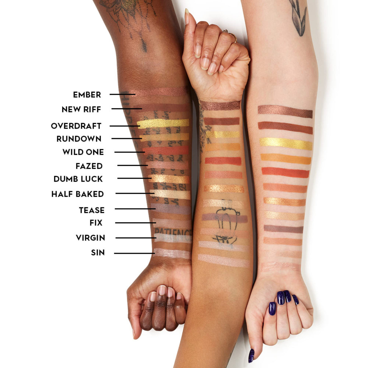 Pigment-rich Lucid Teal swatch from Urban Decay 24/7 line