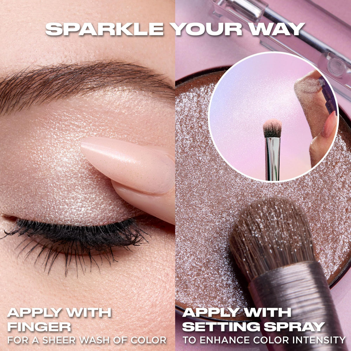 Moondust with primer ready for vibrant crease-proof color all day