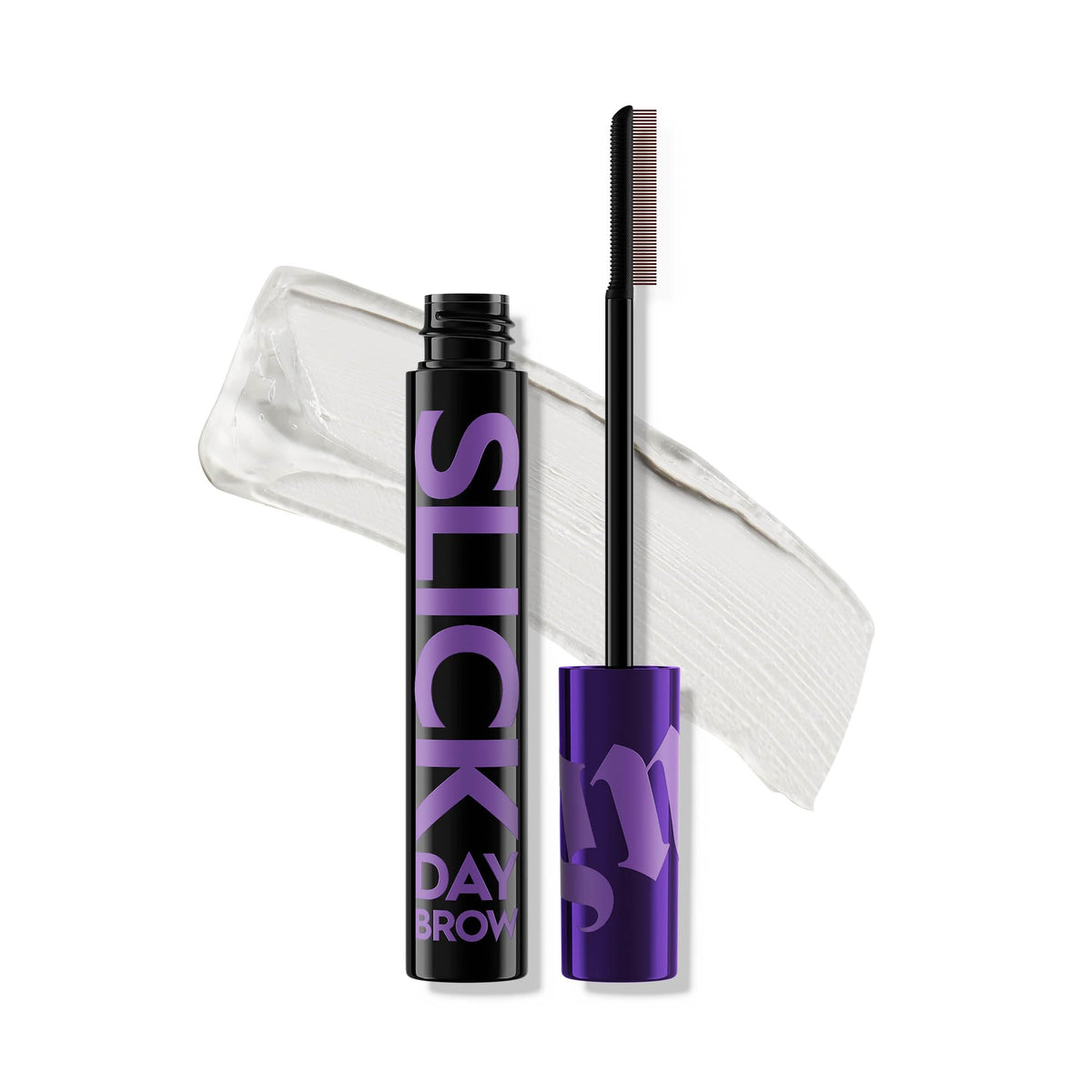 Urban Decay Slick Day Brow Gel with strong hold for a laminated eyebrow look.