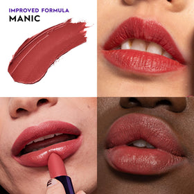 Urban Decay Vice Hydrating Lipstick Manic close-up showing creamy texture for smooth application.