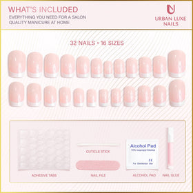 Urban Luxe Nails jelly glue for nails enables quick, secure adhesion.