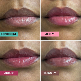 Urban Skin Rx Pro Strength Hydrating Lip Treatment close-up texture, clear hydrating balm.