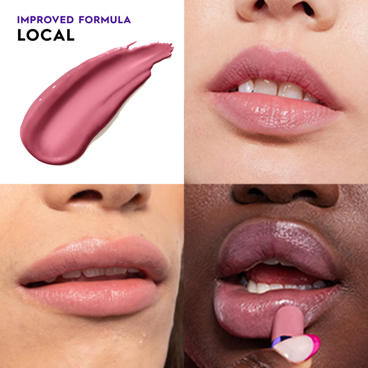 Urban Decay Vice Hydrating Lipstick angled-applicator for precise, even color payoff.
