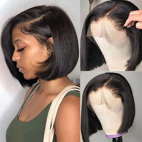 Urbansister Bob Wig 13x6 lace front for natural look and versatile parting options