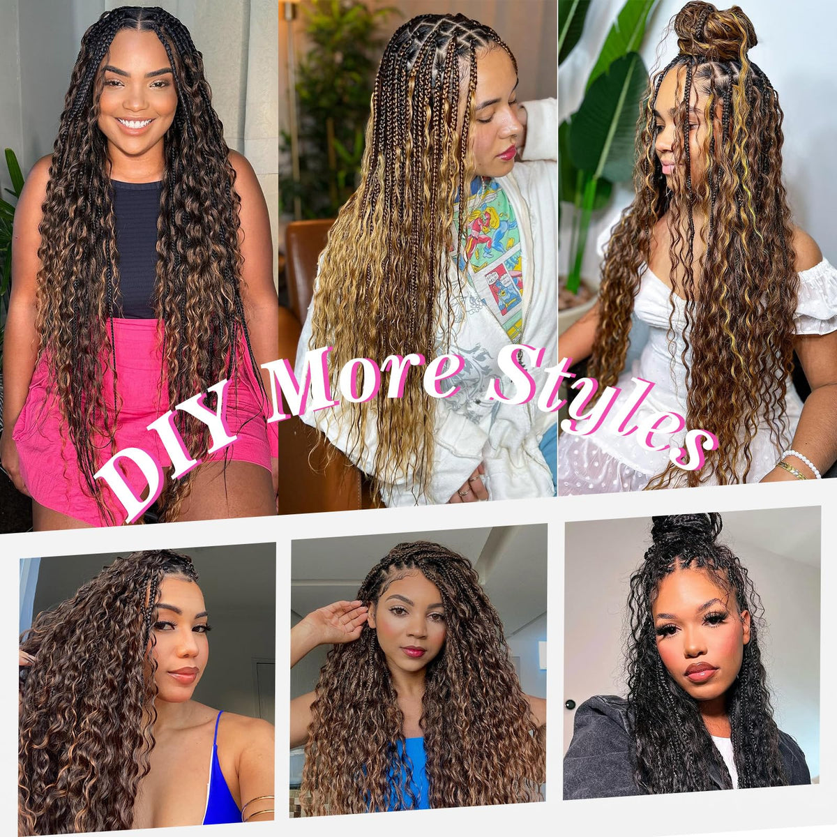Urbeauty lightweight crochet hair for comfortable long wear