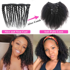 Urbeauty clip-ins blend with natural hair for versatile daily styling