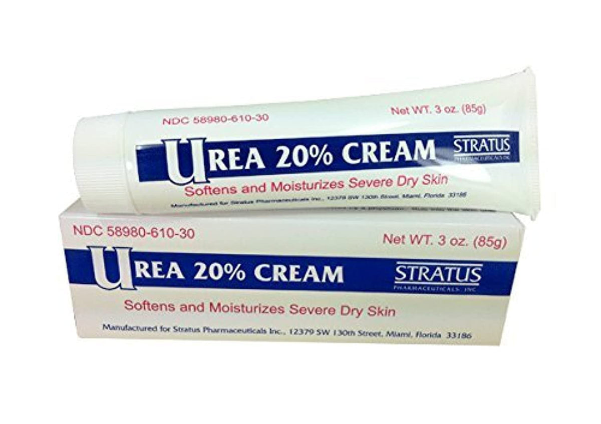 UREA 20% Almond Scent Cream jar for daily hydration and smoother skin.