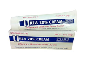 UREA 20% Almond Scent Cream jar for daily hydration and smoother skin.