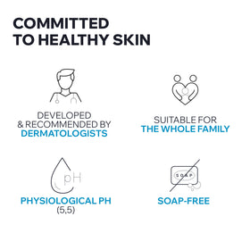 Uriage 2-in-1 wash for body and face suits the whole family.