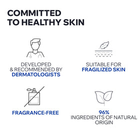 Uriage Cica-Daily with hyaluronic acid and vitamin B5 moisturizes