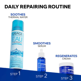 Uriage Cica-Daily routine-ready cream with rich texture