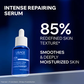 Close-up of ultra-fluid texture ideal for sensitive skin.