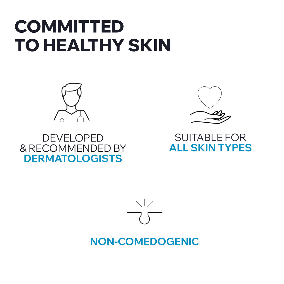 Uriage cooling gel application demonstrates refreshing finish for combination skin.