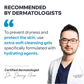 Uriage dermatologist-recommended brand on packaging signals trusted skincare.
