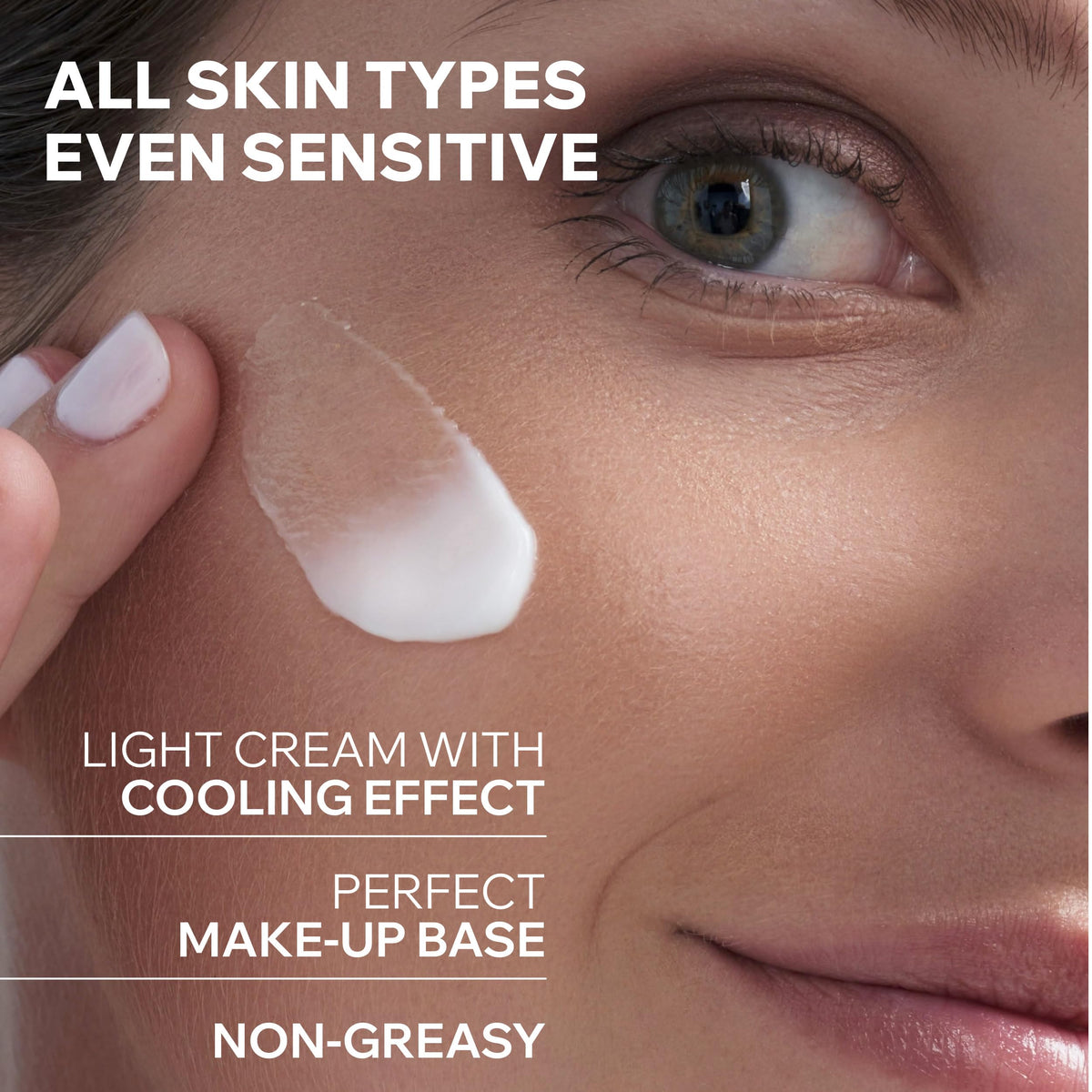 Uriage Eau Thermale Moisturizing Face Cream brightness radiance enhances natural glow during daily use.