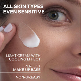 Uriage Eau Thermale Moisturizing Face Cream brightness radiance enhances natural glow during daily use.