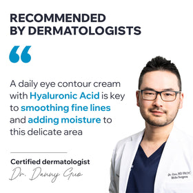 Uriage eye contour texture feels refreshing and non-sticky